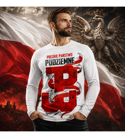 LONGSLEEVE PATRIOTYCZNY POLSKIE PAŃSTWO PODZIEMNE 2